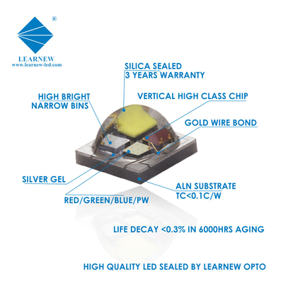 4 Вт высокая мощность SMD3535 RGBW 350mA 620-630nm 520-530nm 460-470nm 3000K со световыми фонарями