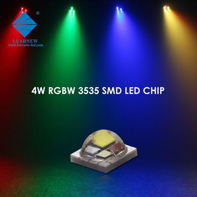 4 Вт высокая мощность SMD3535 RGBW 350mA 620-630nm 520-530nm 460-470nm 3000K со световыми фонарями