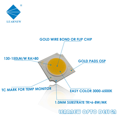 3w 5w 15w 20w COB LED Chip 2700 3000K 4000 4500K 6000 6500K Для светодиодного автомобильного освещения