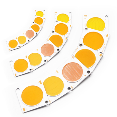 Высокий кри 1414 2828 3838 4046 6500k 36v Cob Led Chips Алюминиевый медный субстрат для высокой плотности