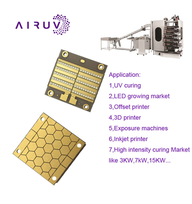 ОБЛОМОК 300w 365nm 385nm 395nm СИД СИД 34-38v UVA УЛЬТРАФИОЛЕТОВЫЙ