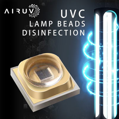 Высокий оптически обломок UVC 254nm ультрафиолетовое 270nm приведенное 280nm пурпурное 1W 3W СИД силы UVA UVB