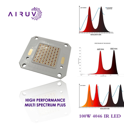 Шэньчжэньская фабрика 3535 4046 размер 100w 660nm 150w HIGH POWER IR LED COB Chip для защиты кожи Виртуальная реальность