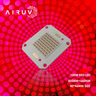 Шэньчжэньская фабрика 3535 4046 размер 100w 660nm 150w HIGH POWER IR LED COB Chip для защиты кожи Виртуальная реальность