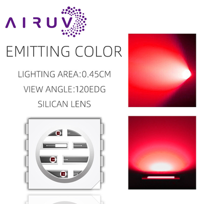 Оптовая продажа SMD5050UYFIR SERIES 0,5w LED Chip 585-595nm 840-850nm 80-100mW для камер и 3D-печати С бесплатным образцом