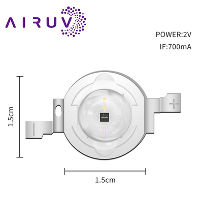 2W LED Chip 585-590nm 800-810nm 950-1100mW 700mA 2.0-2.4V Для терапевтической лампы