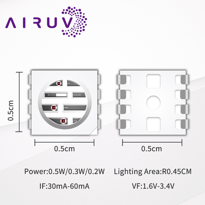 SMD 5050 Rgyir 5050 SMD Led Chip 0.5w 60ma Высокая яркость 5050 Led Red Light для терапевтической лампы