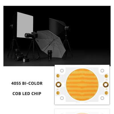 200w 200w Двухцветный Cob Led Chip 4055 для Снижаемого высокопроизводительного фотосветка