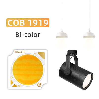 18W 25W Двухцветная светодиодная лампа COB Chip 2800k 6500k 1919 LED COB Регулируемая фотолампа