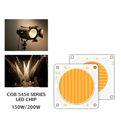 5454 Снижаемый 200w 150w Cob Led Chip двойная цветовая температура 2700k 6500k 51-53v 57-60v
