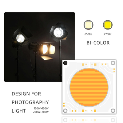 5454 Снижаемый 200w 150w Cob Led Chip двойная цветовая температура 2700k 6500k 51-53v 57-60v