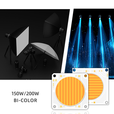 5454 Би-цветный 2700k 6500k Cct высокая мощность 1500w 200w Cob Led Chip Модуль для фотографии лампы