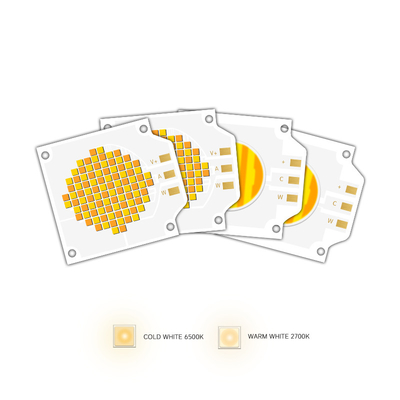 2700k 6500k Регулируемый CCT LED COB 500W 200W Высокая мощность Ra95 Ra97 COB LED чип для фотолампы
