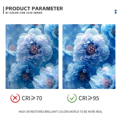 2700k 6500k Регулируемый CCT LED COB 500W 200W Высокая мощность Ra95 Ra97 COB LED чип для фотолампы