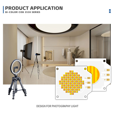350 Вт 200 + 200 Вт Фотография Светодиодный чип, CRI96 COB LED CHIP 2700-6500K 4000K для СТЕДИЧЕСКИХ ОСВЕТОВ