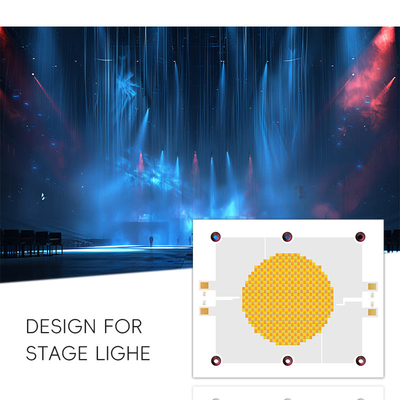 120100 Бицветный 2700K 6500K CCT Высокая мощность 1200W + 1200W COB LED-чиповый модуль для фотолампы