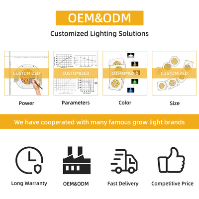 LED COB Chip 200W VF 45V LED Beads DIY Полный спектр настраиваемый