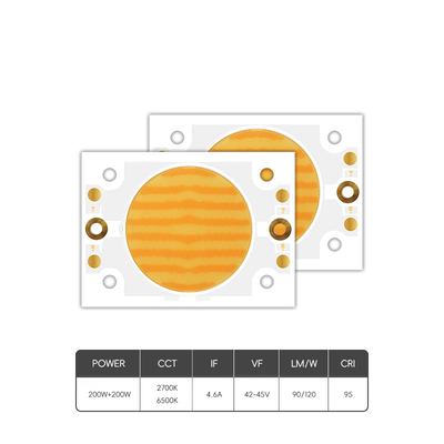 LED COB Chip 200W VF 45V LED Beads DIY Полный спектр настраиваемый