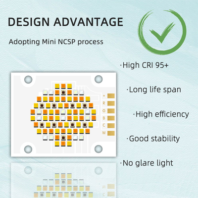 4050 LED Chip 180W 6500K W/C 2.8A RGB 1A LM/W 90 VF 24V MOQ 5K PCS Фотографские фонари с 2.8A W/C и 1A RGB
