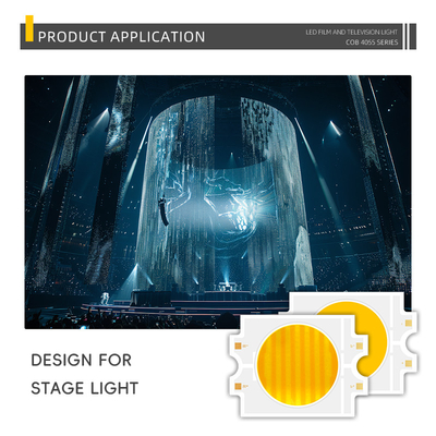 Cob Led Cob Chip Bi-Color COB LED RA95 Бесступенчатое затемнение с двойным CCT 2700K+6500K Высокая мощность 100W-300W