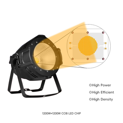 2400W COB Бицветный 2700K 6500K CCT Высокая мощность 1200W+1200W COB 120mm*100mm LED Chip Module CRI 95+ для освещения фотографии