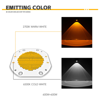 Индивидуальная мощная светодиодная плата COB Chip LED с высоким CRI 200 Вт 300 Вт 500 Вт 600 Вт 700 Вт 1200 Вт, светодиодный световой модуль