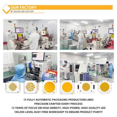 Алюминиевый материал по индивидуальному заказу COB чип 2424 белый синий красный и зеленый высокая яркость Китайская фабрика