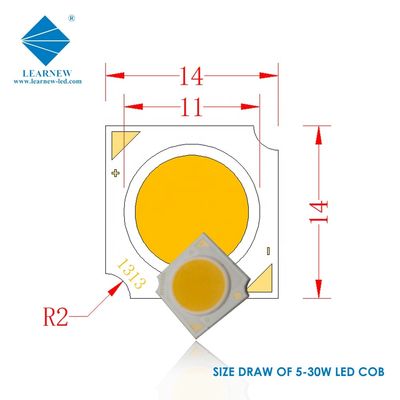 1414 1919 Серия COB LED Chip 3W-30W Высокий CRI 80-98 для коммерческого освещения