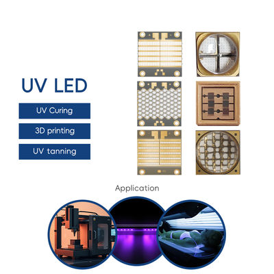 Customizable 222nm 254nm 265nm Far Ultraviolet UV LED Chip for 3D Printer Use with SMD 3535 3838 8025
