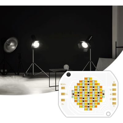 350W COB LED чип 2700K-6500K RGBCW с регулировкой полного цвета и углом обзора 120° для сценического и фото освещения