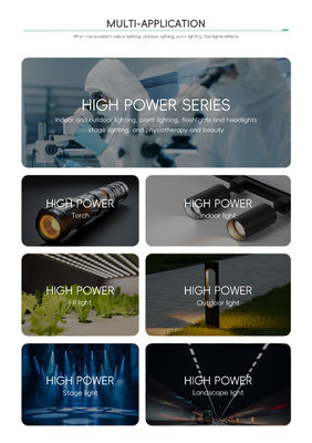 Светодиодный чип высокой мощности SMD 5050/3535 с 2-летней гарантией, CRI 70/80 и 10000 часов работы