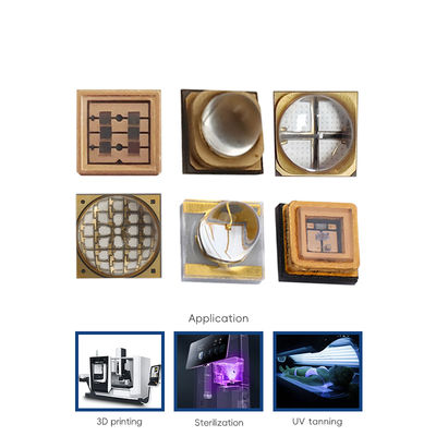 Настраиваемая высокая мощность 0,5 Вт UVC LED Chip SMD LED Chip Flip Chip 250-270nm 5-7V для промышленной дезинфекции воздуха водой