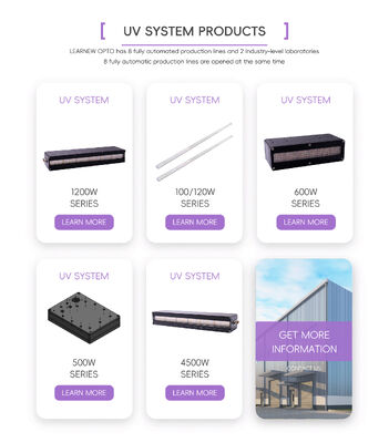 Новые продукты светодиодная УФ-лампа 120 Вт УФ-лампа для отверждения UVA 365 нм 100 Вт 1500 мм переменного тока лампа IP20 для печати светодиодная УФ новейшая технология