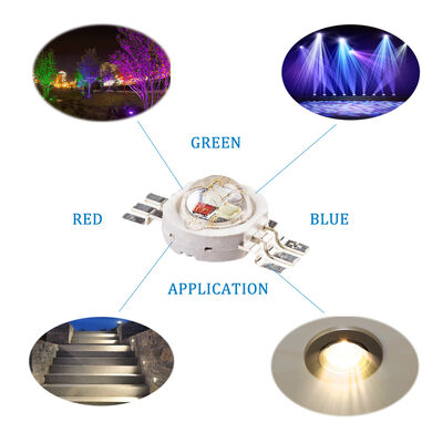 Чистый медный светодиодный каркас 3w Rgb Led Array высокая мощность Красный зеленый Синий светодиодный чип для светодиодного освещения и освещения дорог