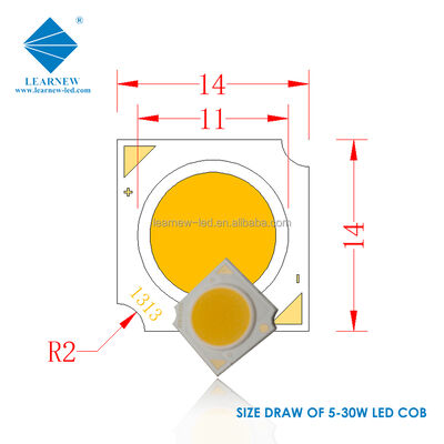 Светодиодный светодиод белый цвет 3000K/4000K/6000K Высокая мощность 10W/15W COB LED Снижаемый 120 угол зрения 3-летняя гарантия