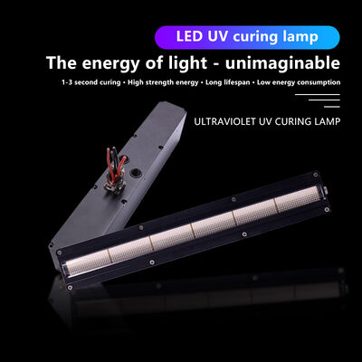 Длинный срок службы AC220V 1200W Ультрафиолетовая светодиодная система 395nm 310mm Длина печатные машины 12w/cm2 0-12V Приглушительный офсетный принтер