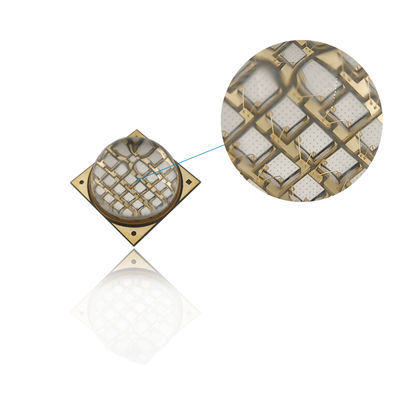 100 Вт 395 нм 60-90 градусов UVA LED COB Чип для ультрафиолетового отверждения с использованием кварцевых стеклянных линз