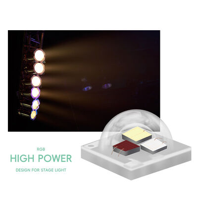 Экономичная производительность 350 мА 4 Вт RGBW светодиодный чип 3535 SMD модуль 3,5x3,5 мм угол обзора 120° для сценического и ландшафтного освещения