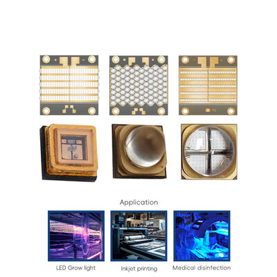 Настраиваемая высокоэффективная RGB UV IR светодиодная лампа с шариковым диодом COB SMD чип 2525MM 3D принтер / экспозиционная машина / струйный принтер