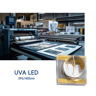 3W UVA UV LED Chip SMD 3535 365nm 385nm 395nm 1050-1500mW Высокомощный UV LED для ультрафиолетового отверждения 3D принтер OEM ODM Бесплатный образец